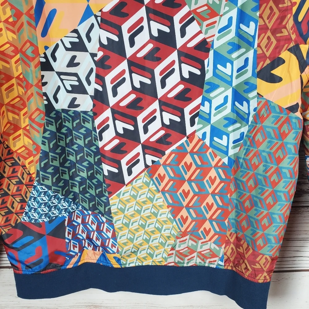 NWT FILA Mens Small The Atrani Collection MAV Bomber Jacket - Picture 11 of 12